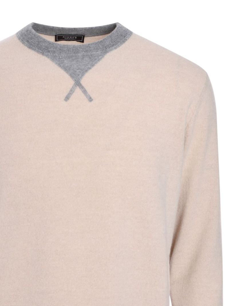 contrast-trim jumper 3