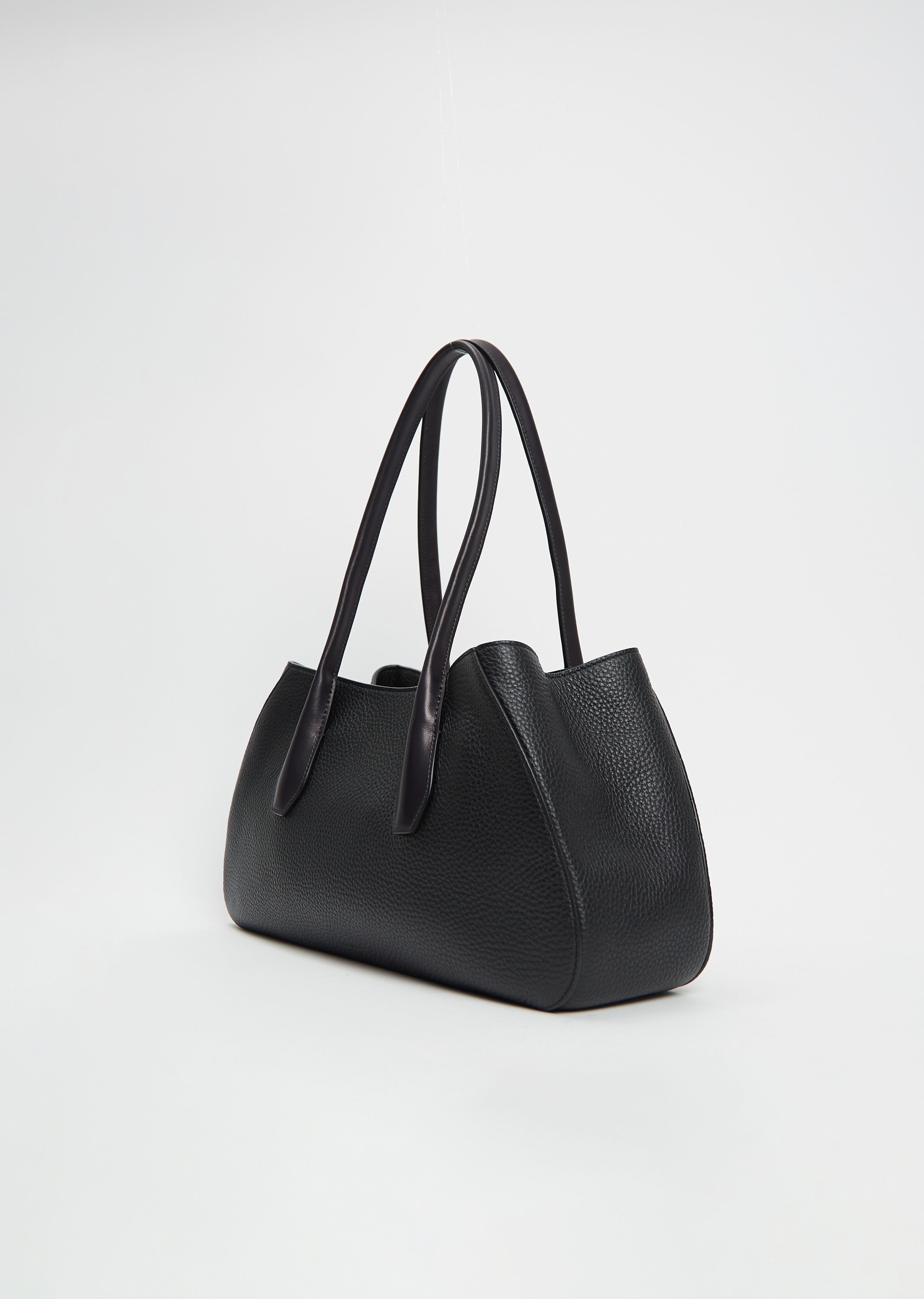 Alger Leather Shoulder Bag — Black Ans - 2