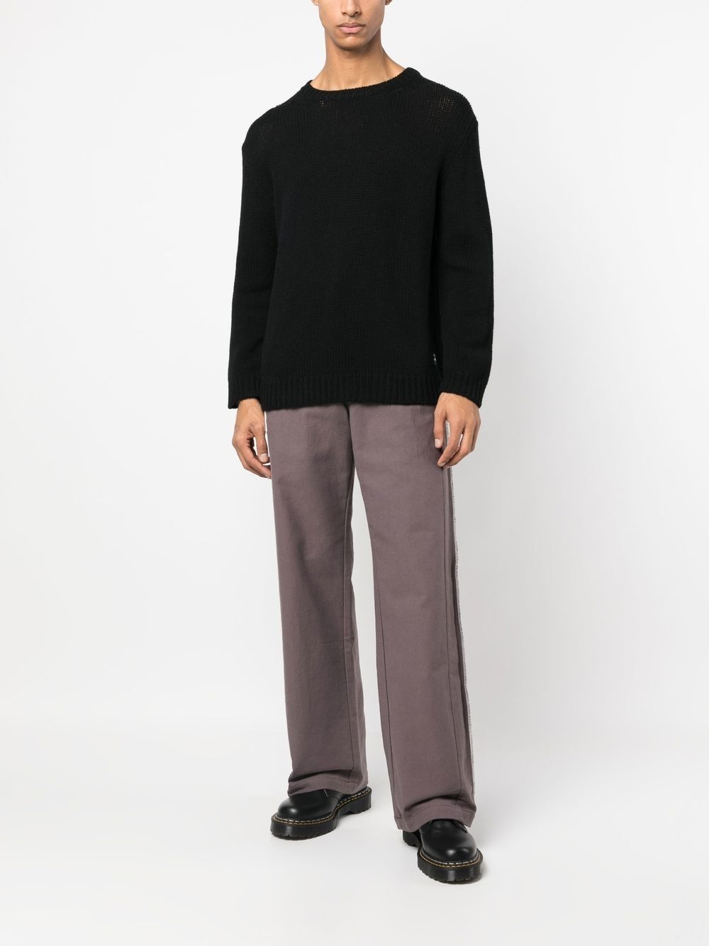 wool-cashmere blend jumper - 2