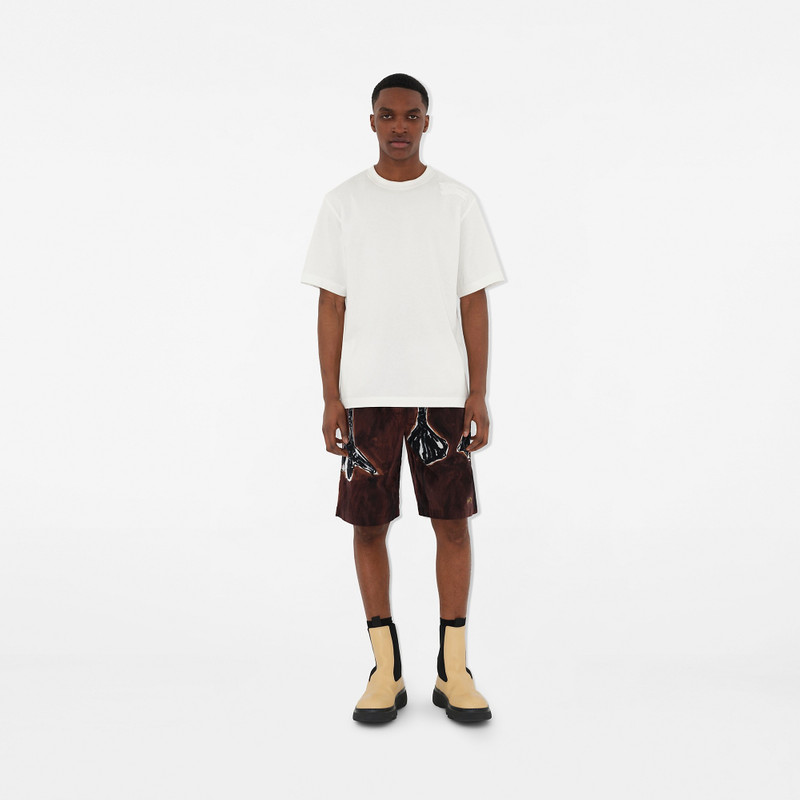 Burberry Swan Nylon Shorts outlook