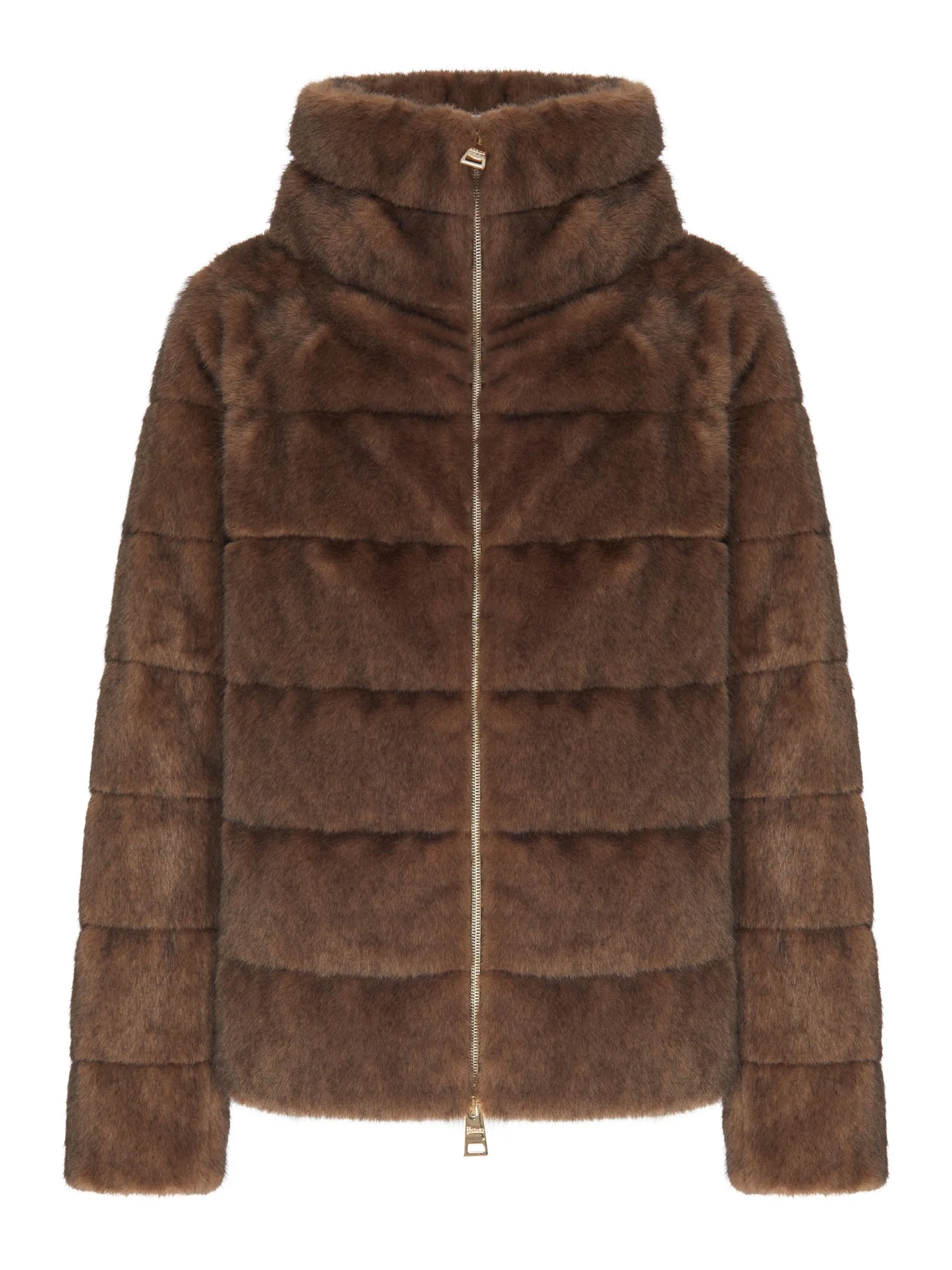 BOMBER JACKET IN FAUX FUR - 1