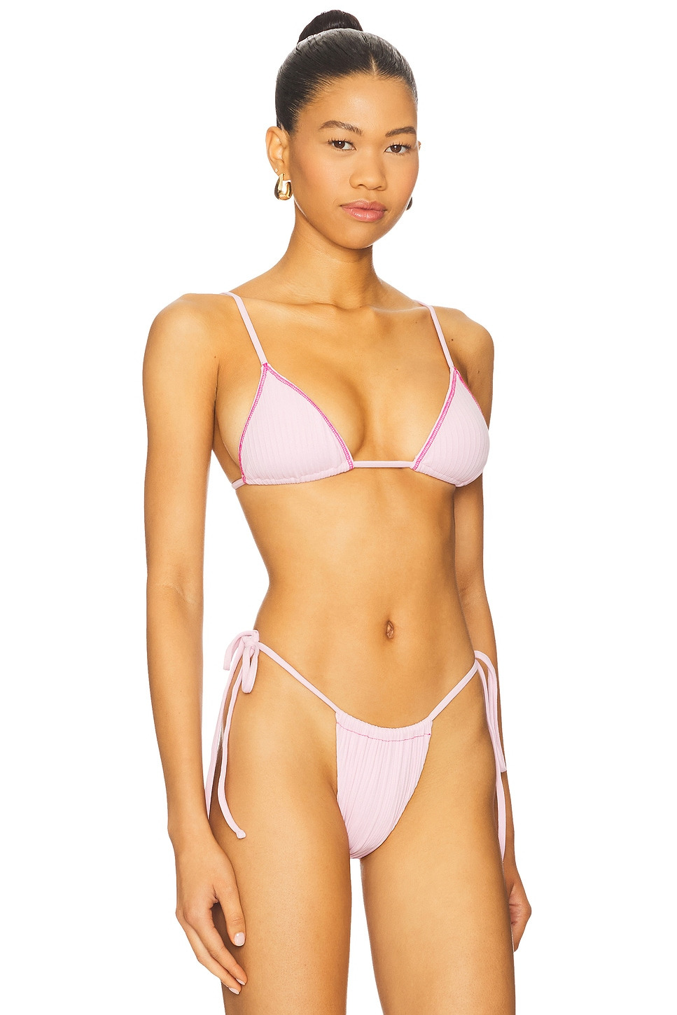 Lumia Ribbed Bikini Top - 2