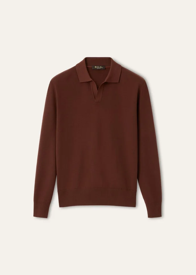 Buttonless Polo-shirt - 1