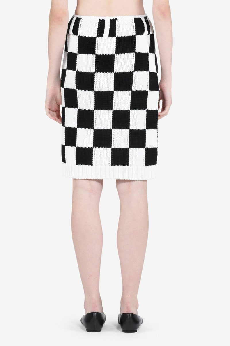 N°21 CHECKERED KNITTED SKIRT outlook