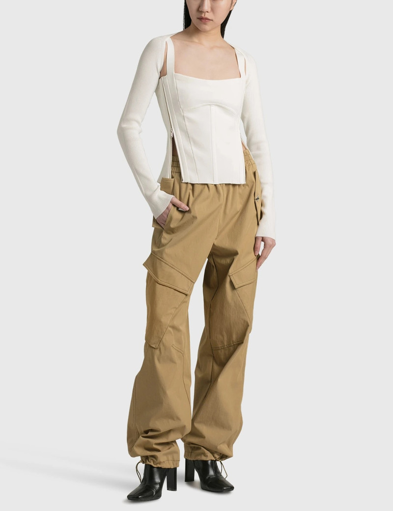 Dion Lee MOTO ZIP UP CORSET outlook