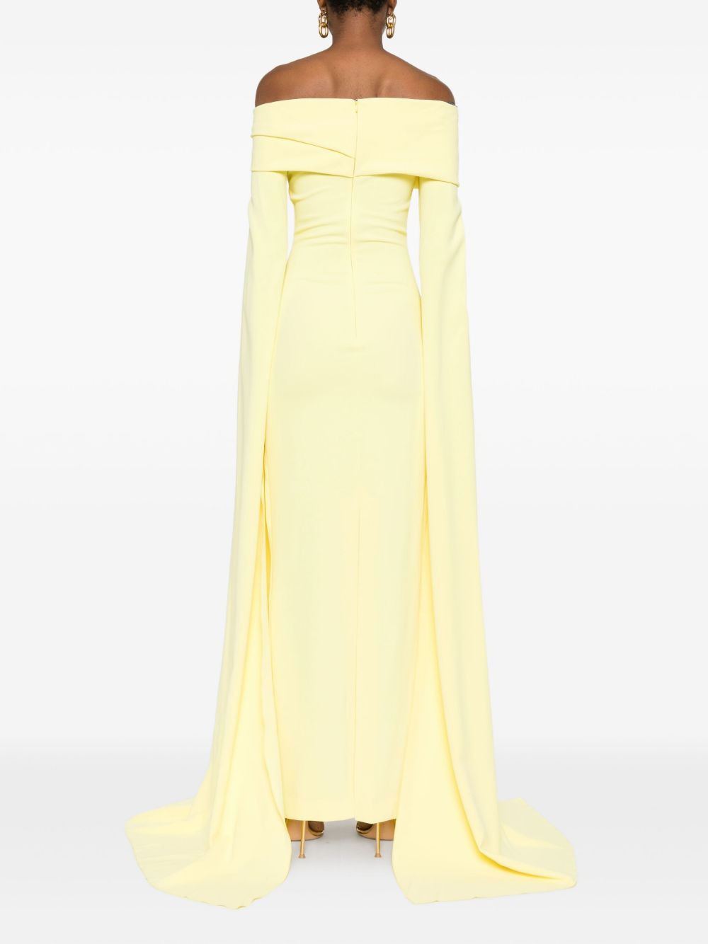 Nuri draped asymmetric dress - 4
