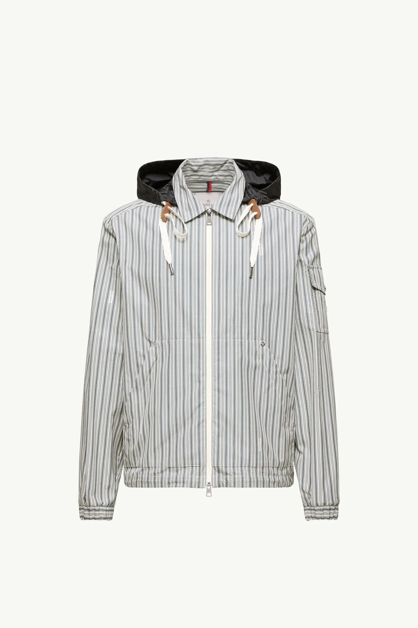Havas Striped Poplin Shirt Jacket - 1