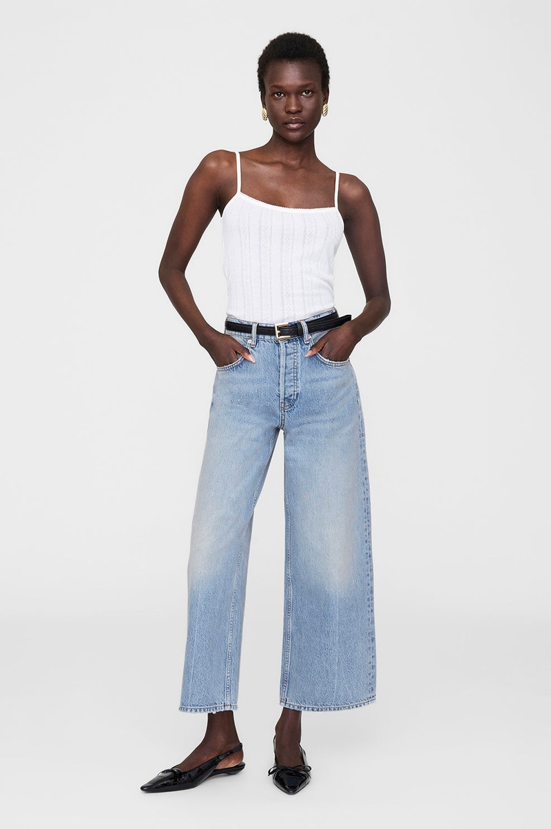 ANINE BING Heath Jean - Blizzard Blue outlook
