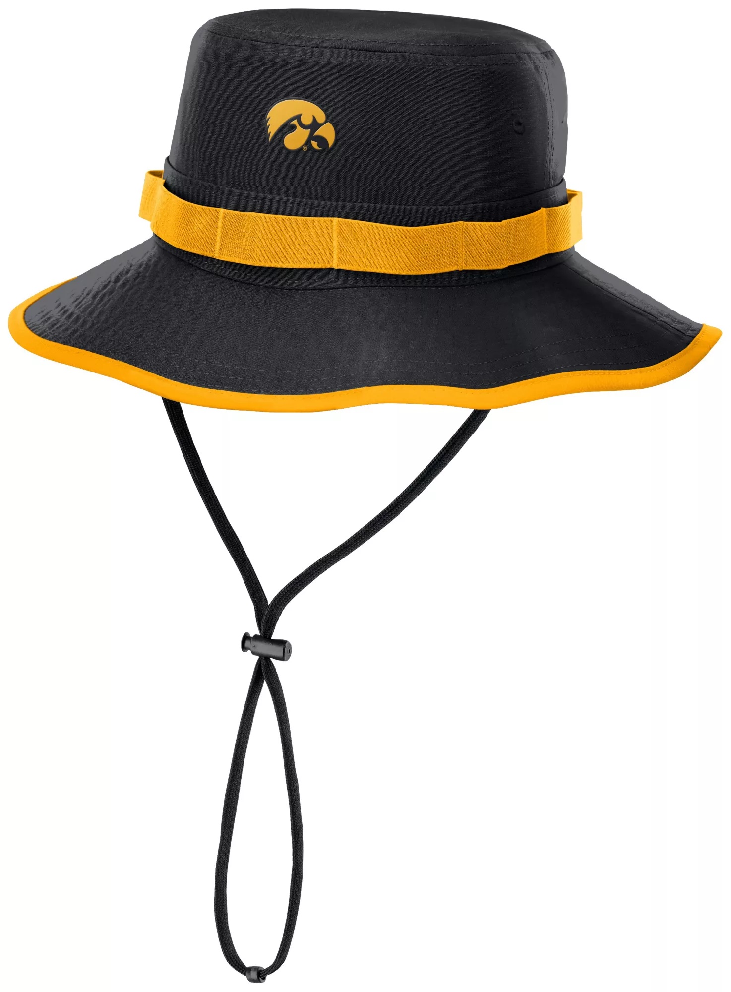 Nike Adult Iowa Hawkeyes Black Gameday Apex Boonie Hat - 1