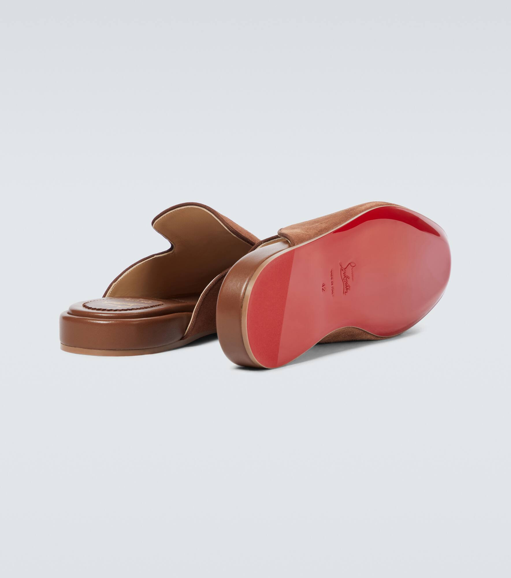 Exclusive to Mytheresa – Navy Coolito Flat mules - 7