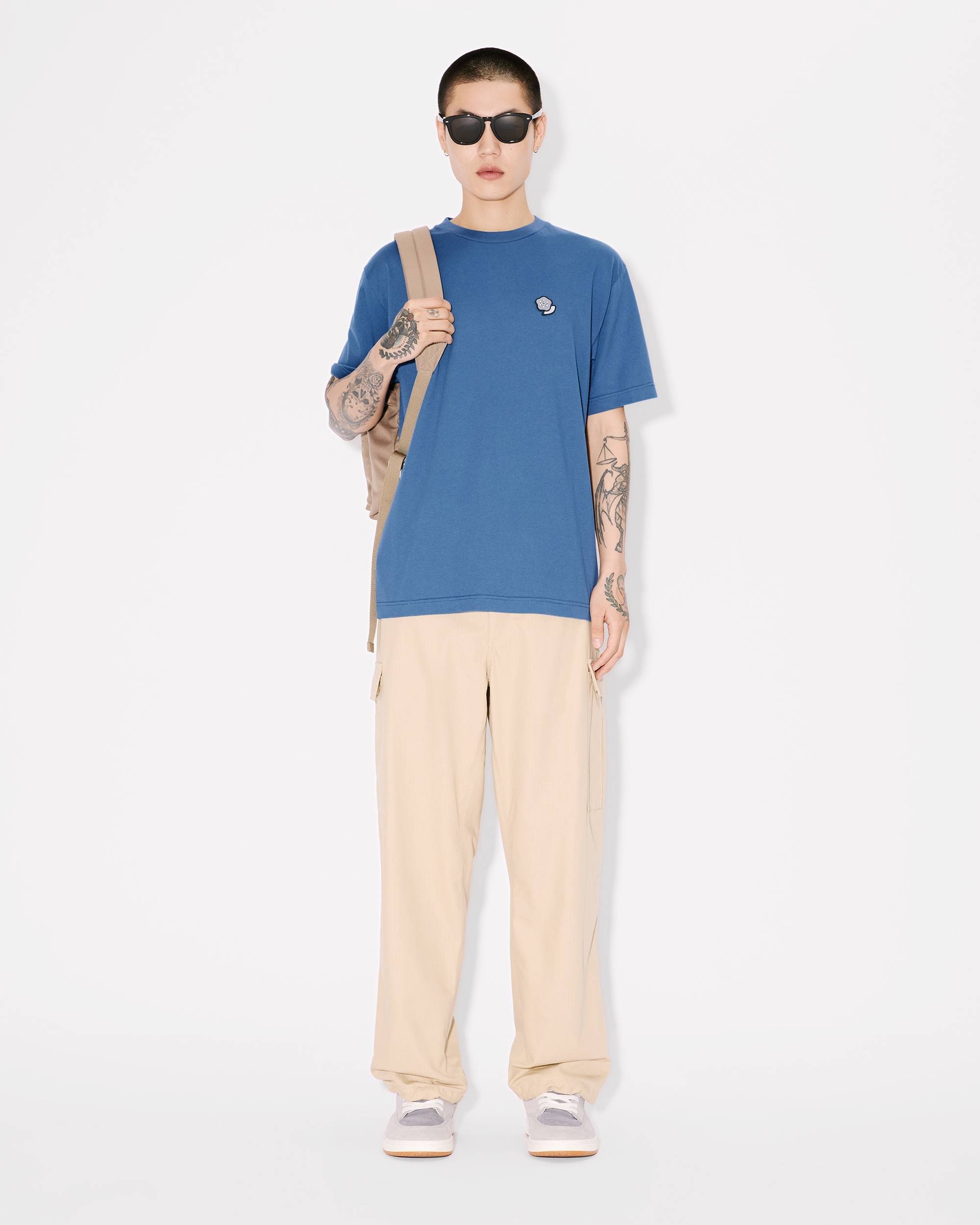 'KENZO Pop' embroidered T-shirt in cotton - 5
