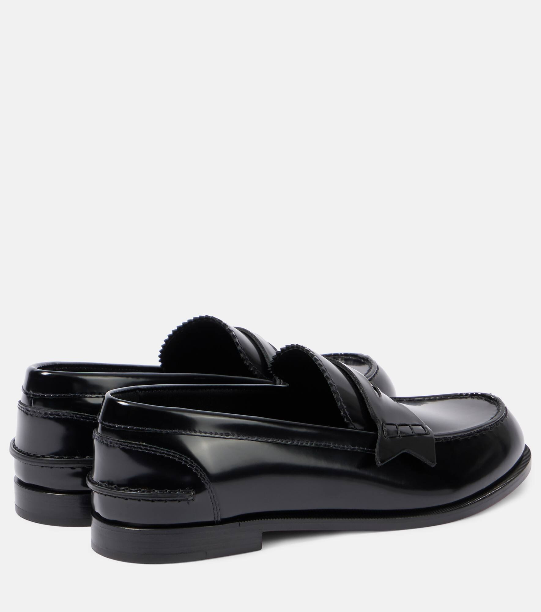 Penny leather loafers - 2