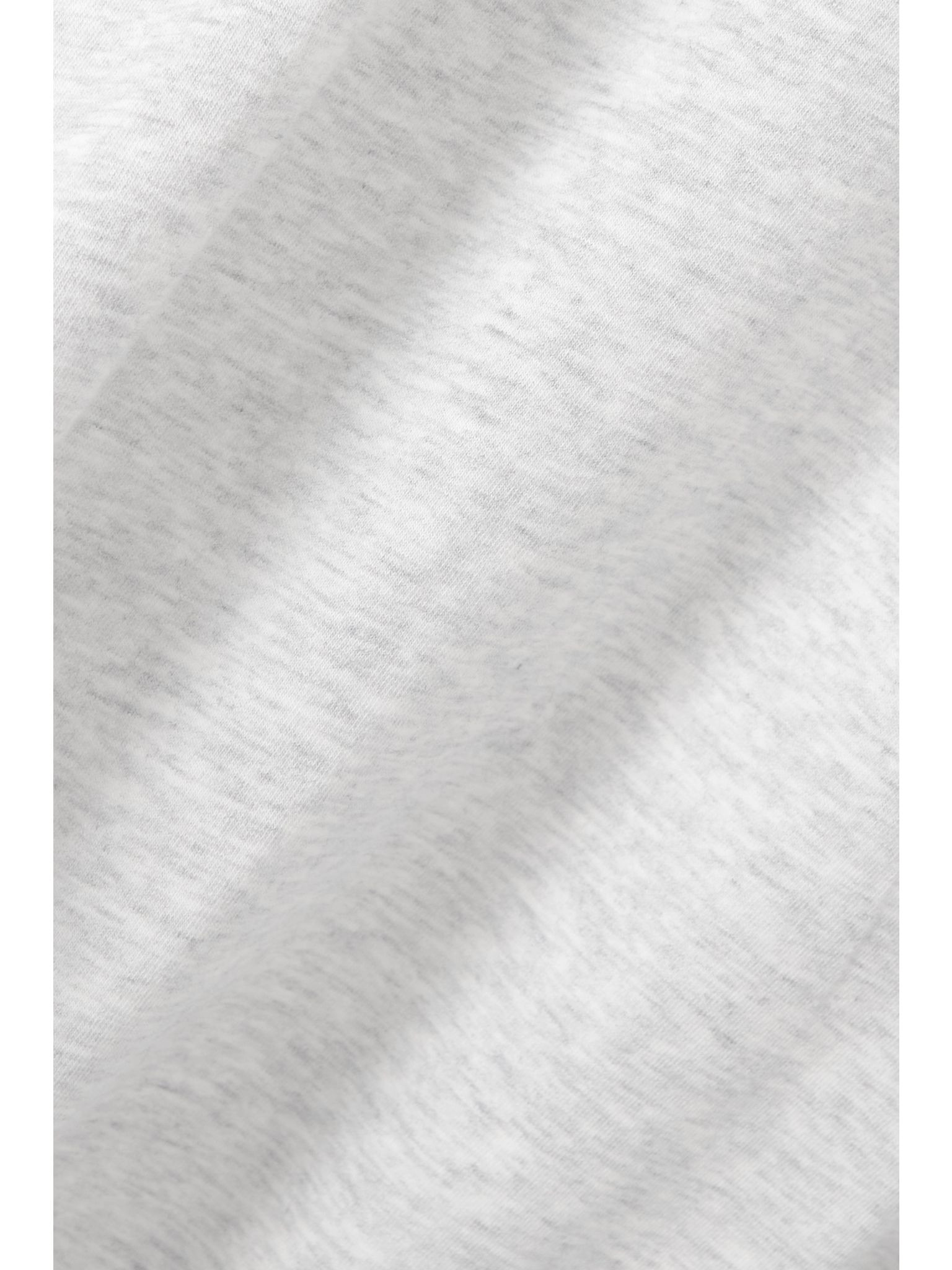 Boyfriend stretch-jersey T-shirt - Light Heather Grey Light gray - 4