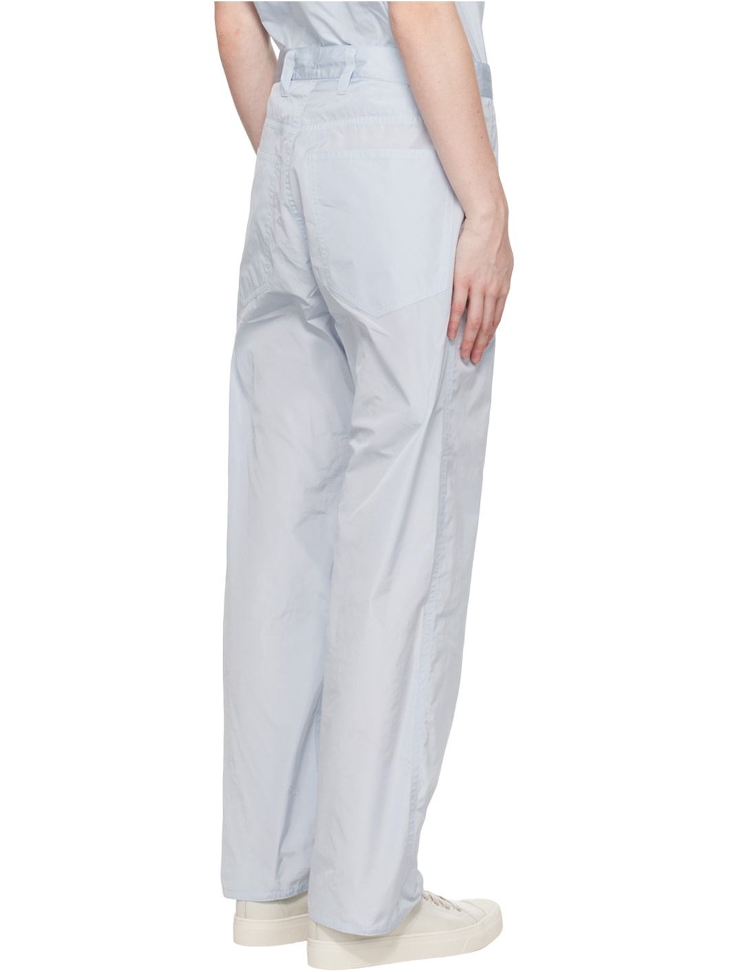 Blue Padova Slim Fit Trousers - 3