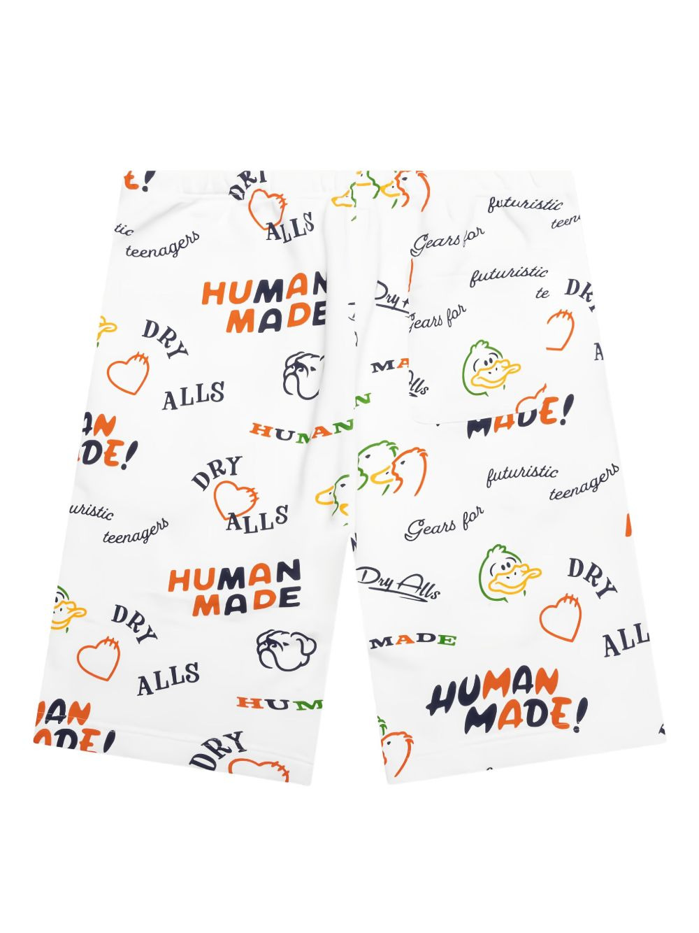 printed-duck shorts - 2
