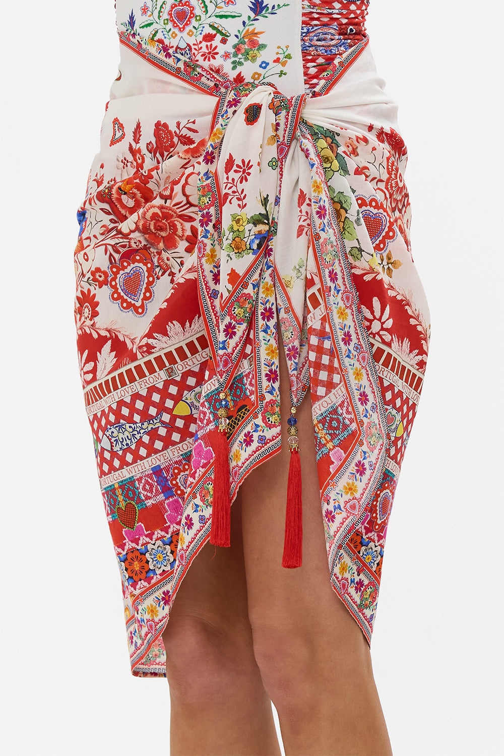 SHORT TASSEL SARONG - 6