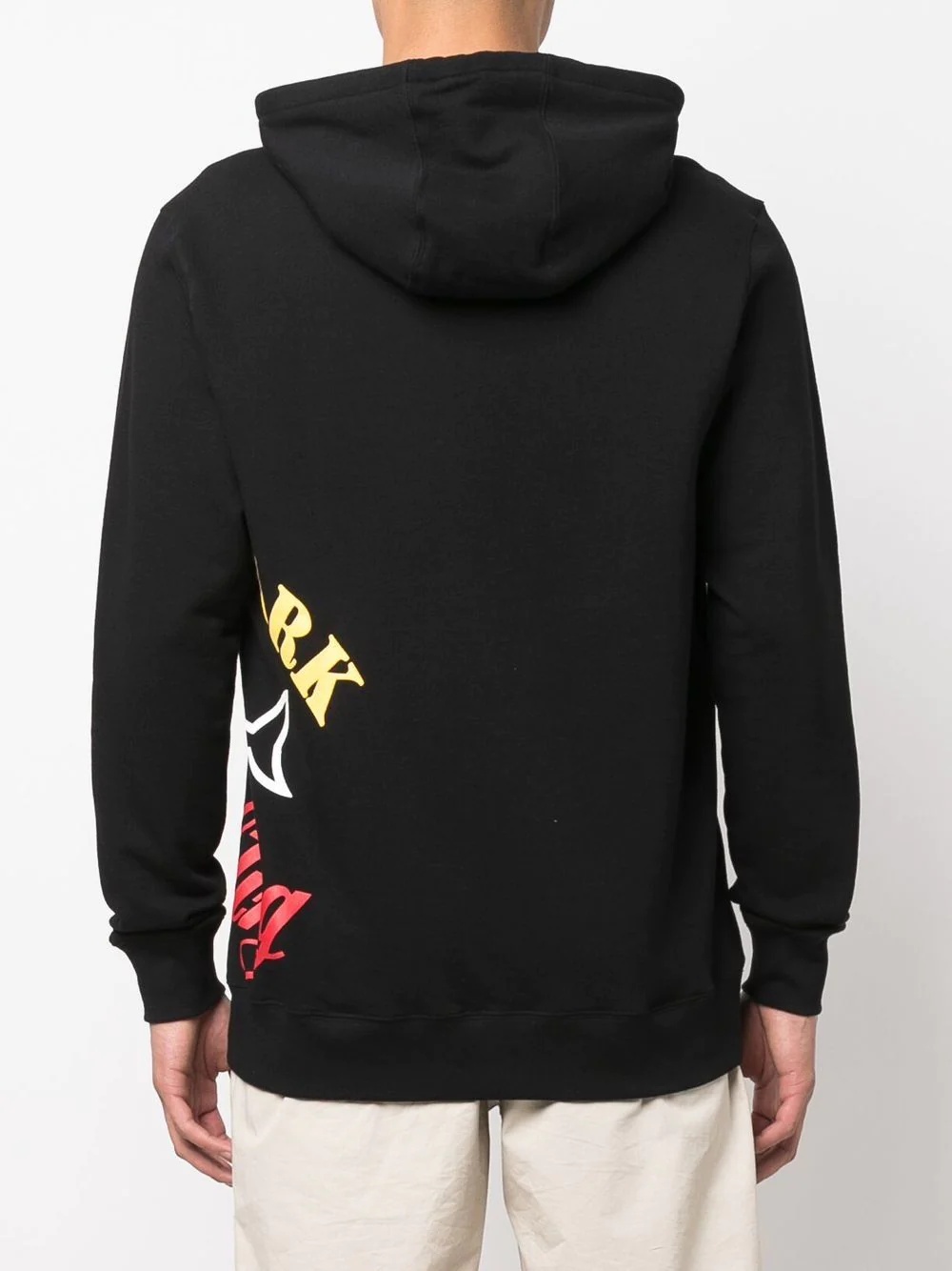 oversized logo-print hoodie - 4