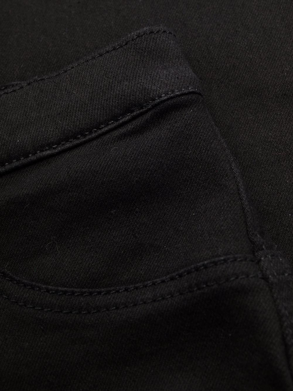 Super high-waisted denim jeggings - 8