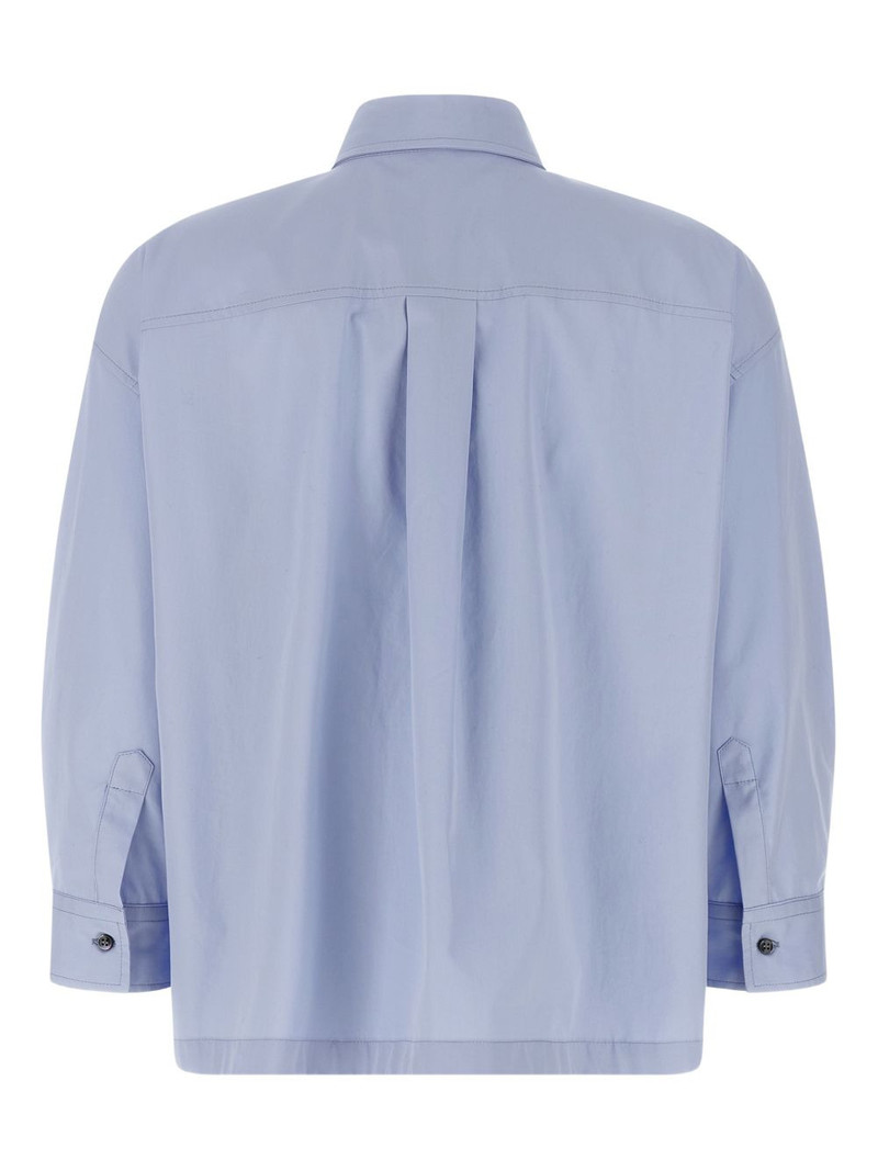 Brunello Cucinelli jewel-detail pocket shirt outlook