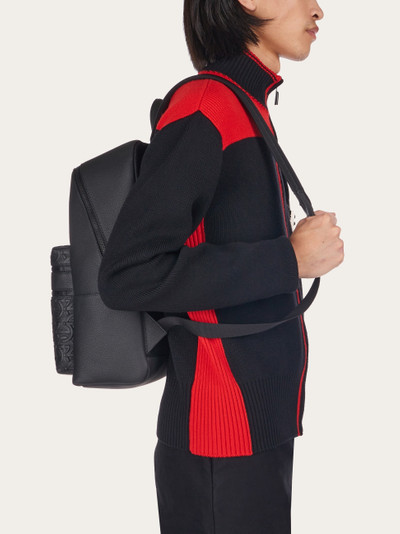 FERRAGAMO Embossed backpack outlook