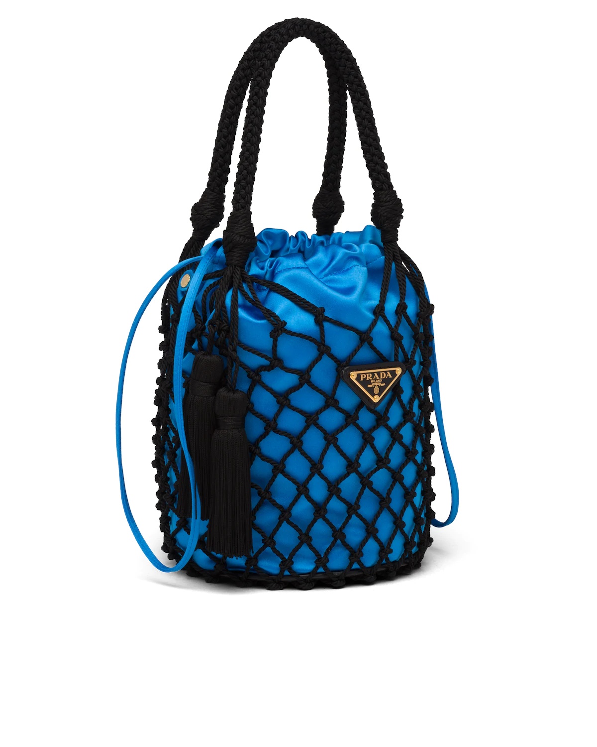 Braided Prada Fishnet Bag - 3