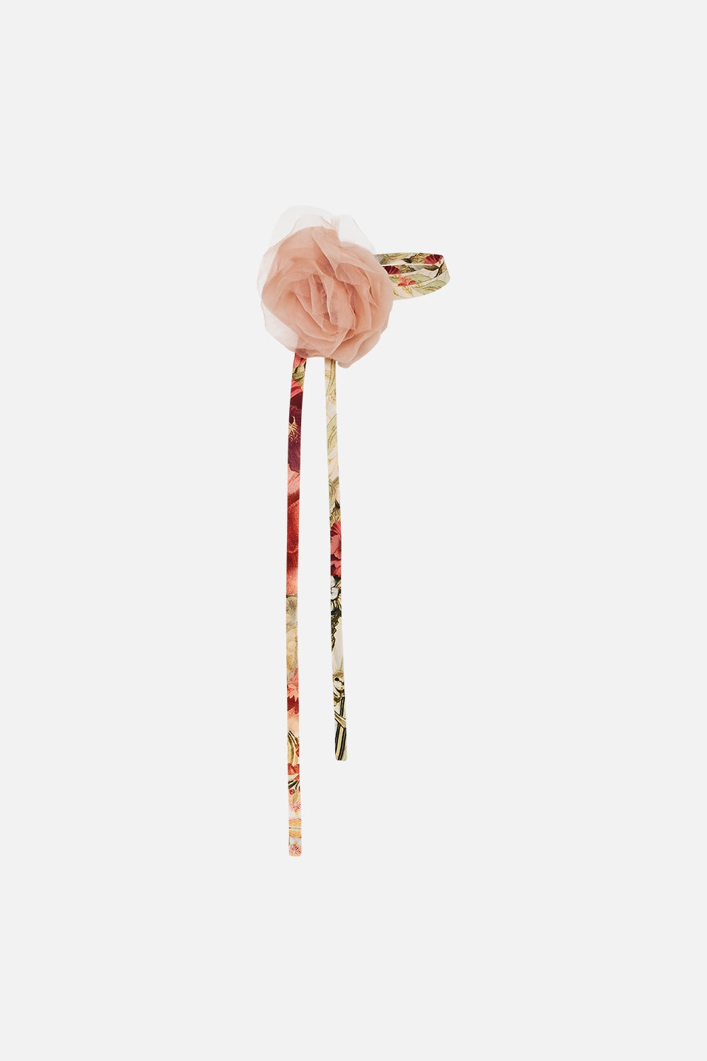 ORGANZA FLOWER CHOKER - 2