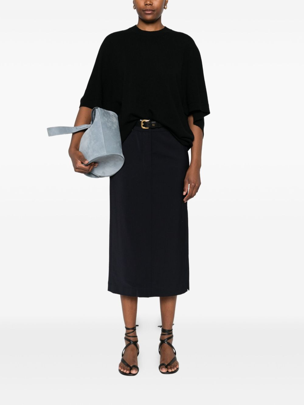 Fabiana Filippi - Fabiana Filippi batwing sleeves sweater - 3