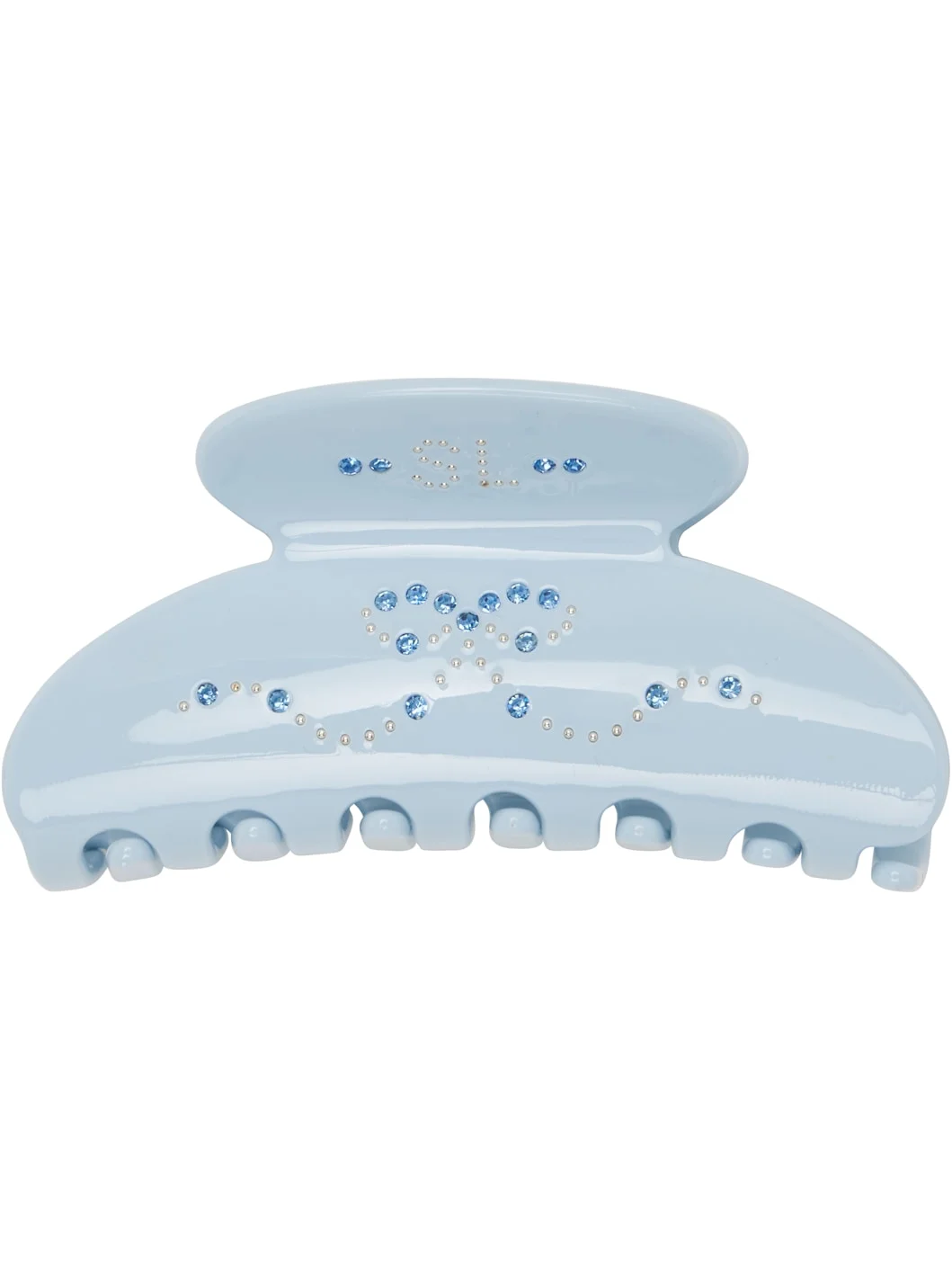 Blue Princess Hair Claw Clip - 1