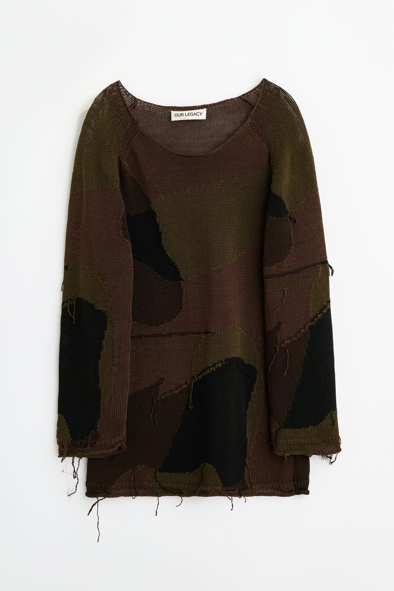 False Roundneck Camo Cotton Rafia 1