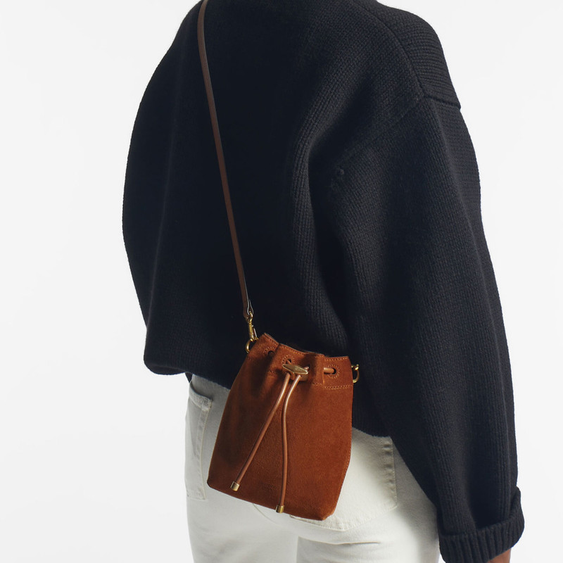 JIMMY CHOO Cinch Mini
Tan Suede Mini Bag outlook