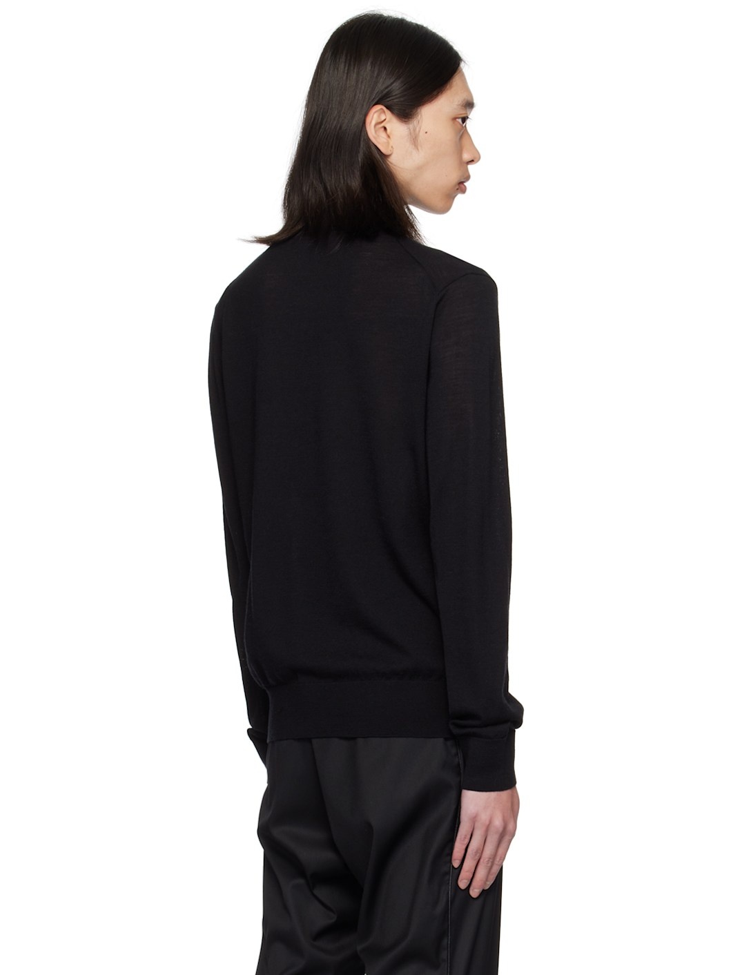 Black K-Gil Turtleneck - 3