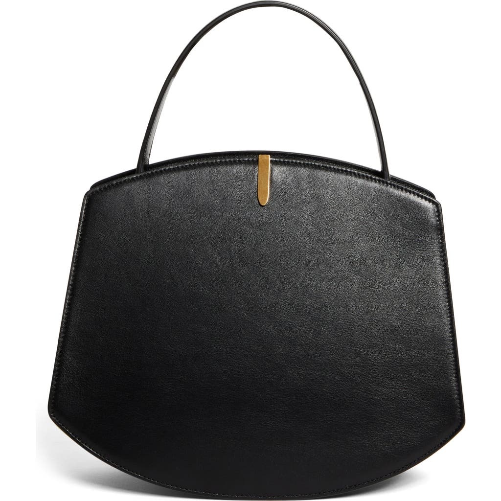 SAVETTE The Florence Leather Top Handle Bag in Black at Nordstrom - 1