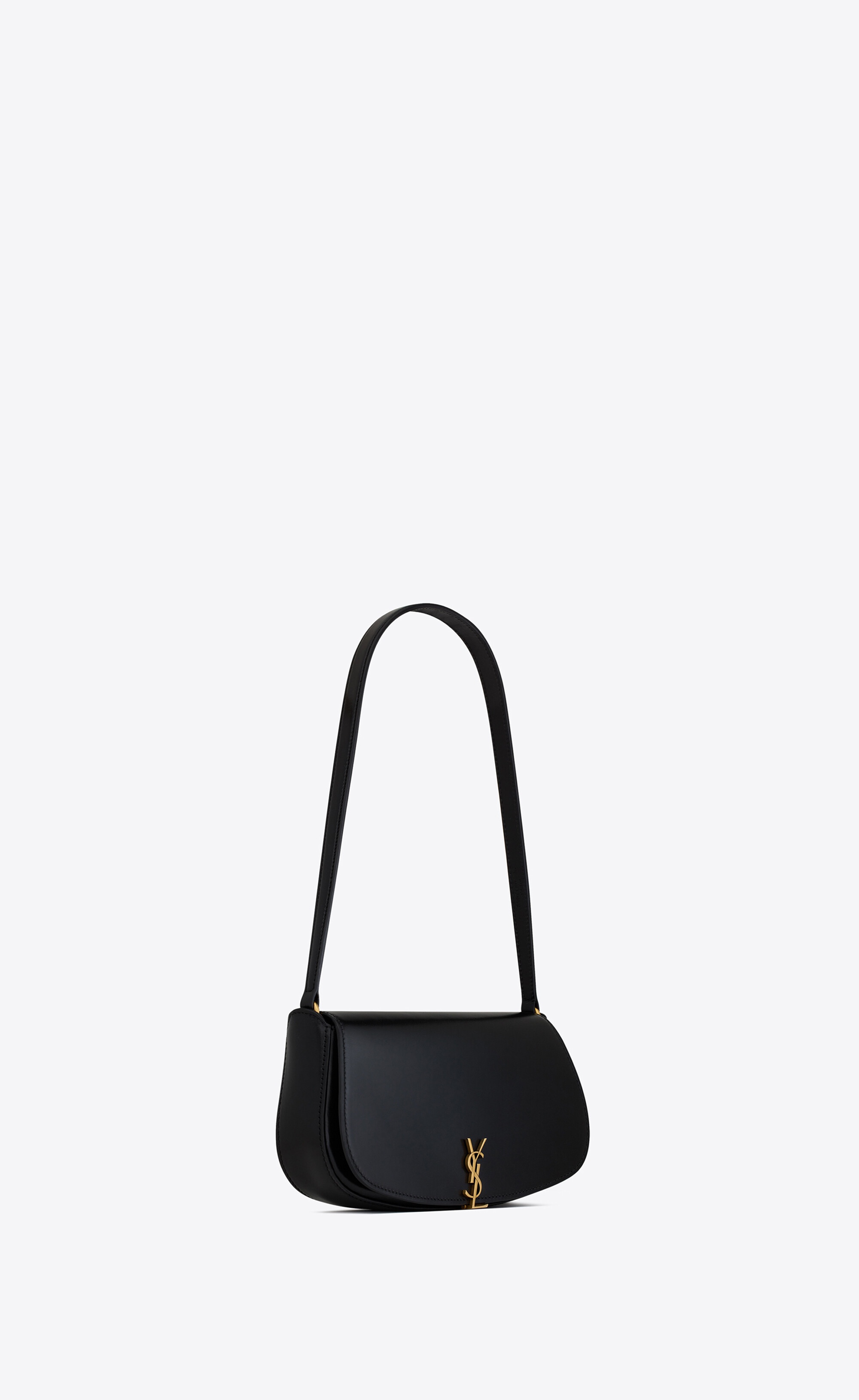 voltaire mini shoulder bag in box saint laurent leather - 8
