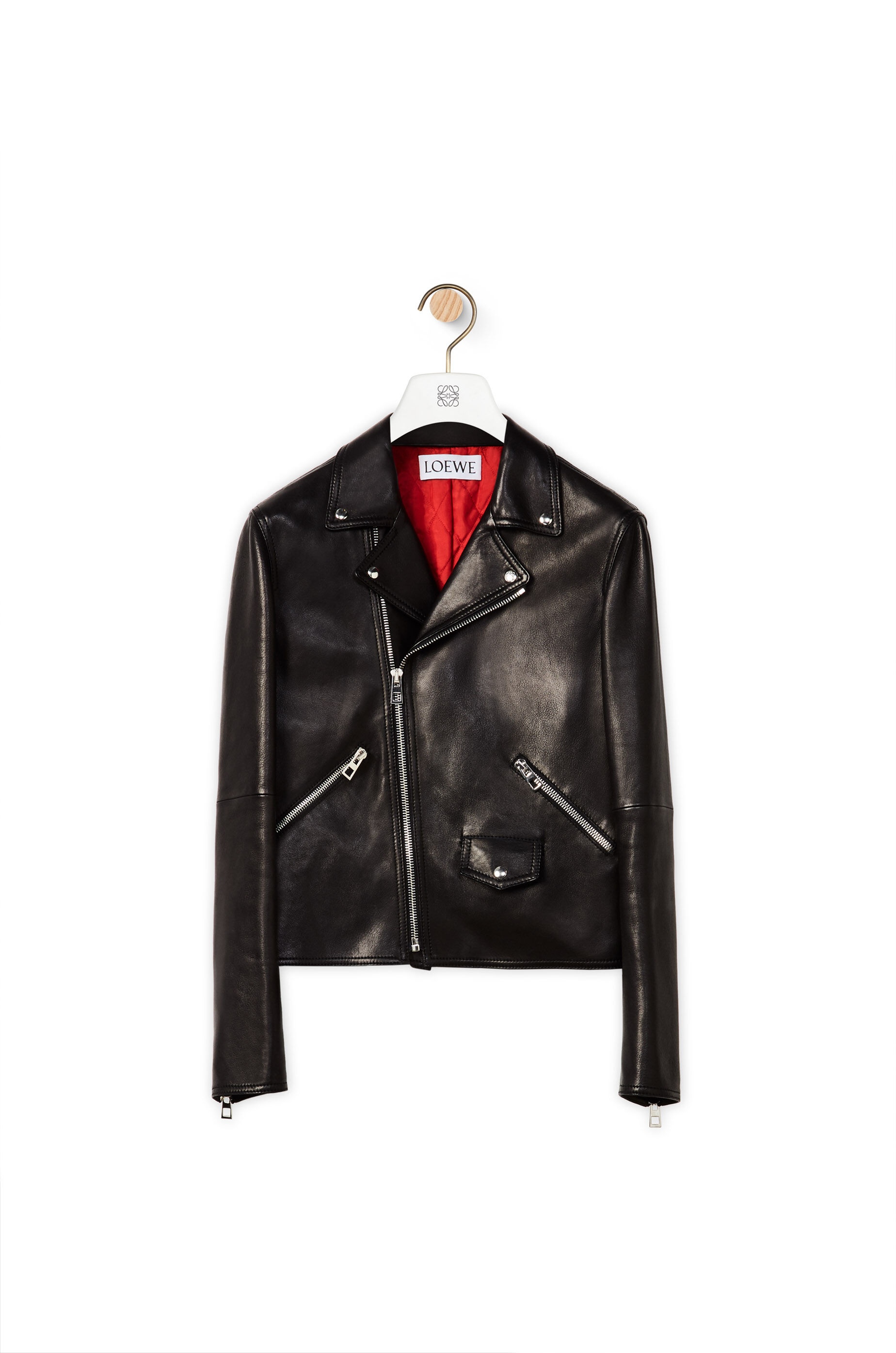 Biker jacket in nappa - 1