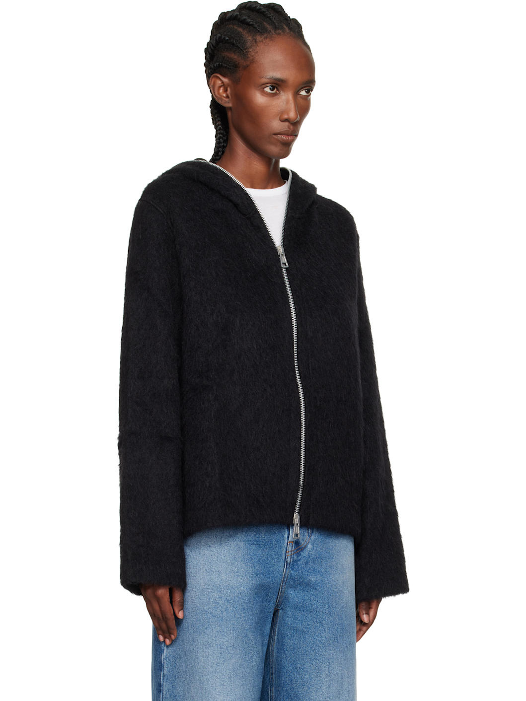 Black Full Zip Hoodie - 2