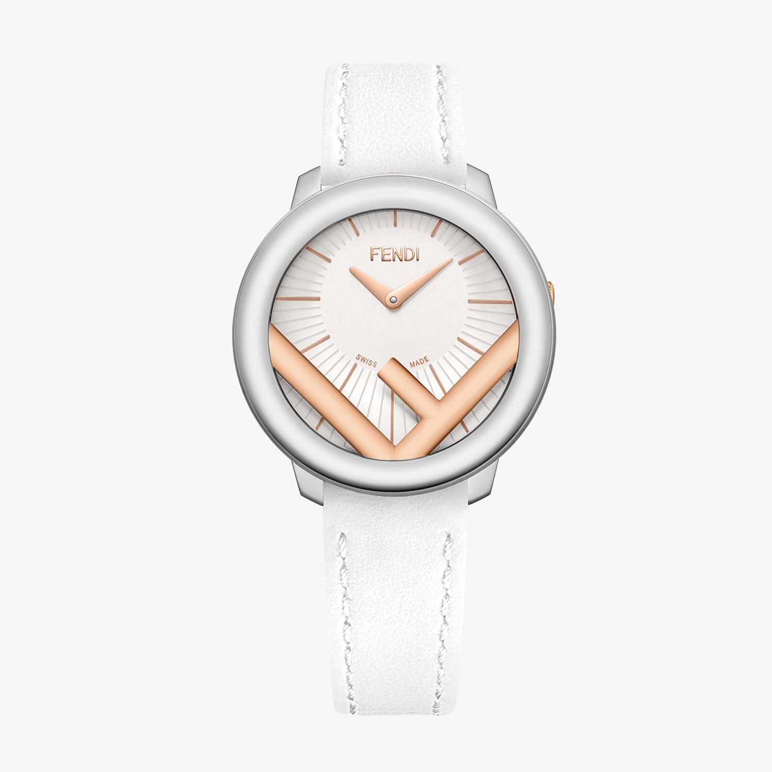 Watch with F is Fendi logo - 1