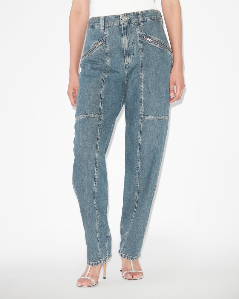 FANNY DENIM PANTS - 4