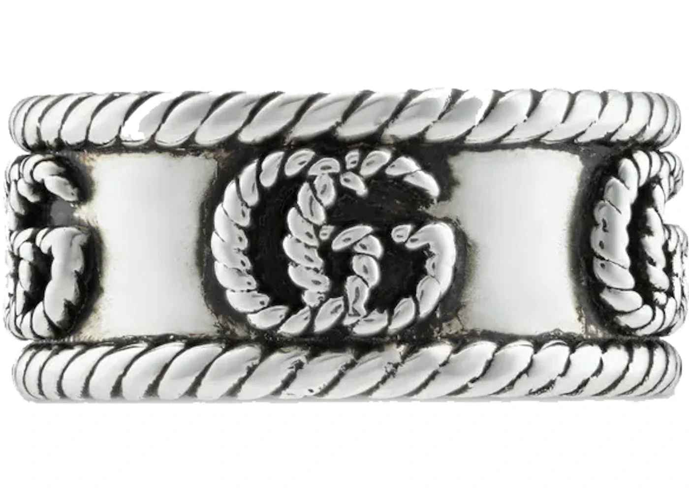 Gucci Double G Ring Silver - 1