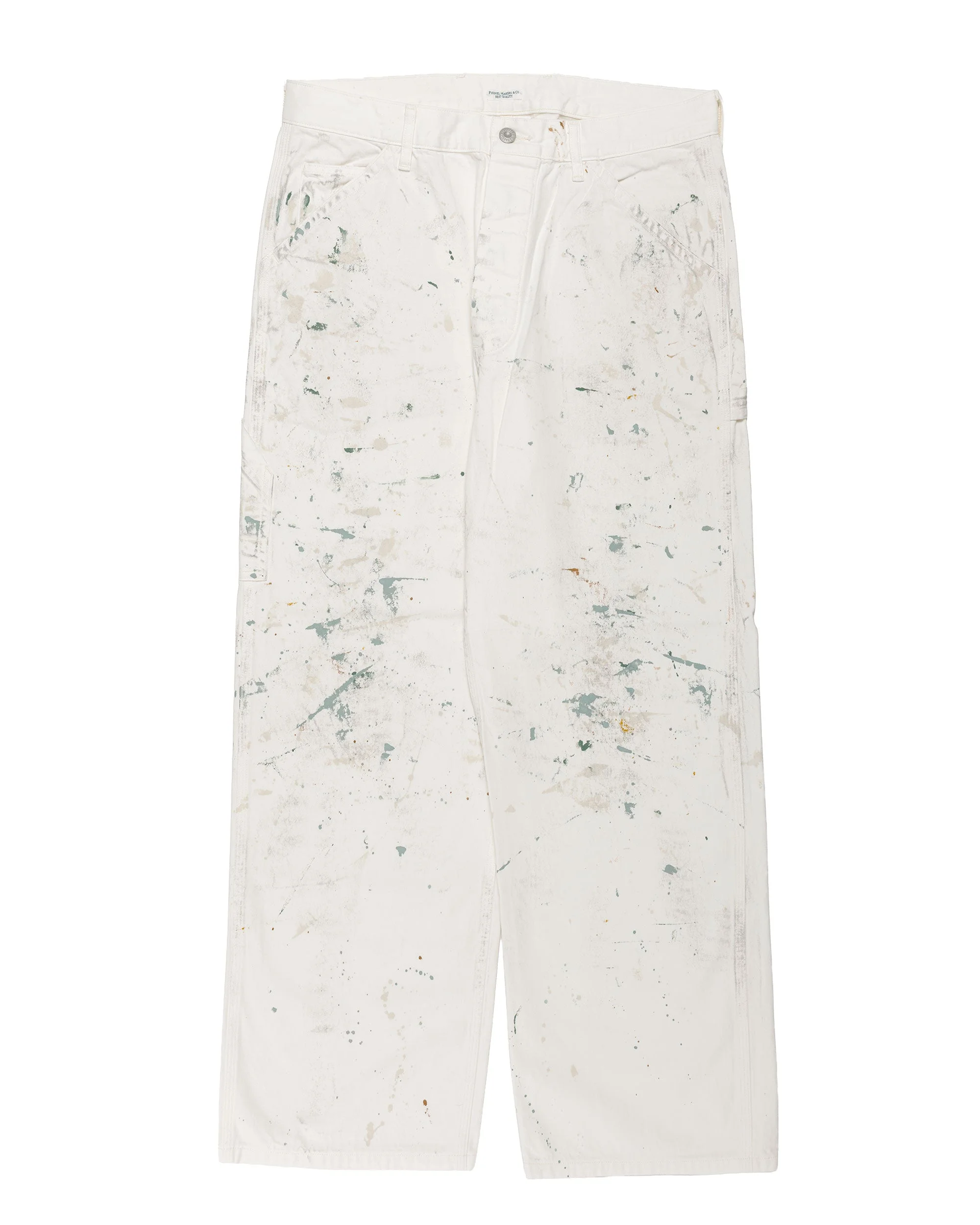 Denim Painter Trousers C.White(Painted) - 1