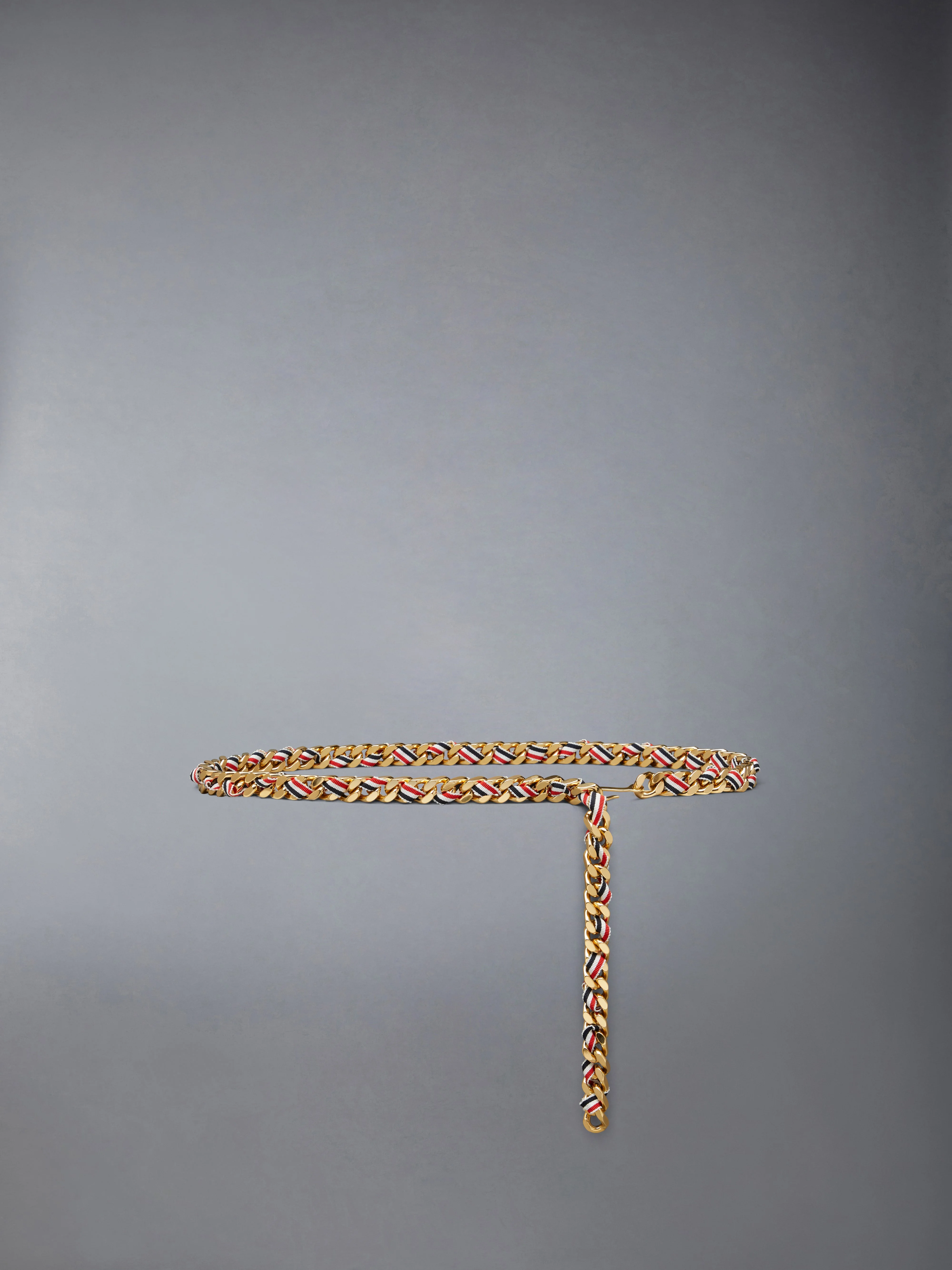 RWB GROSGRAIN CHAIN BELT - 1