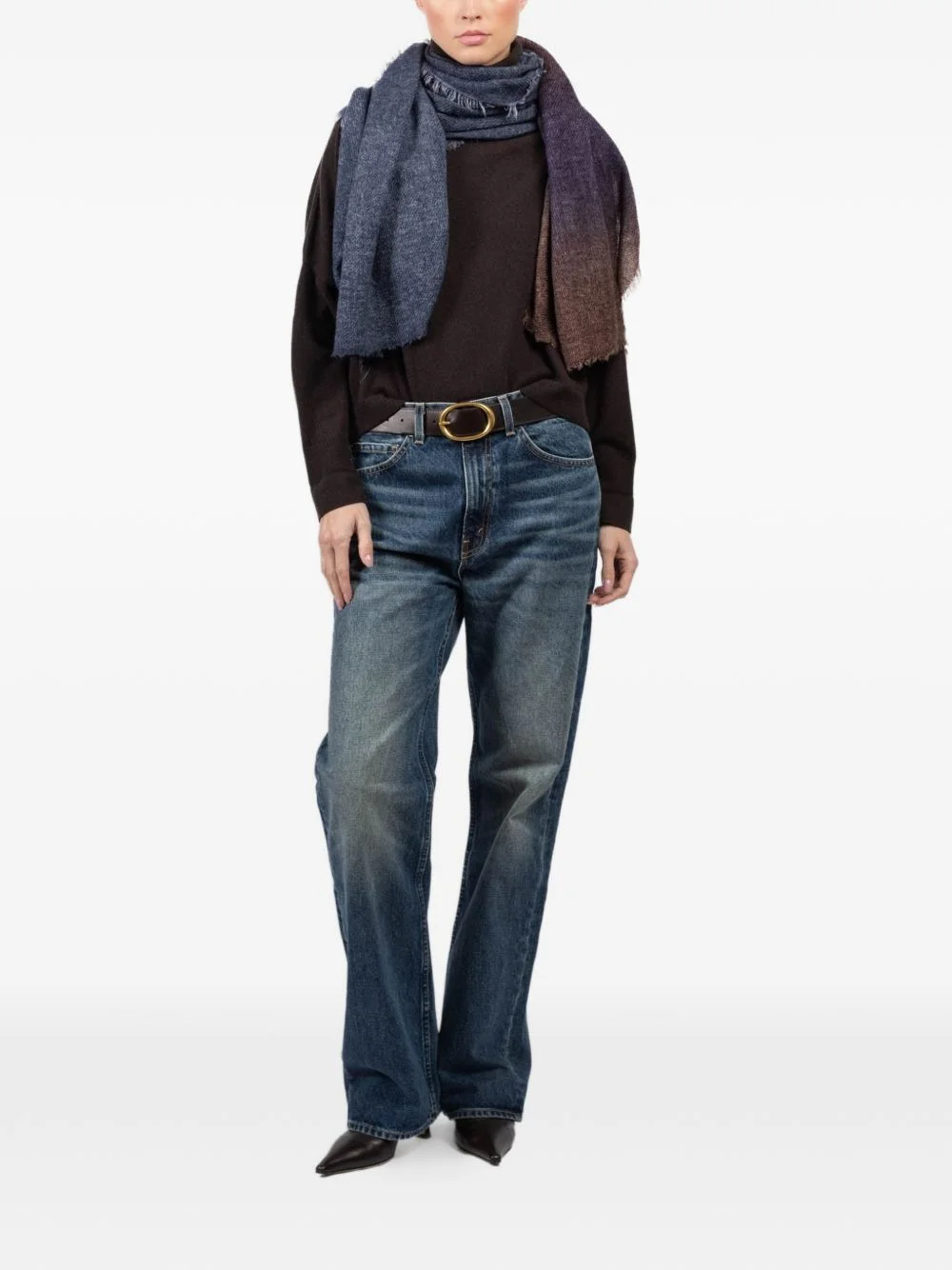 Pablys frayed scarf - 1