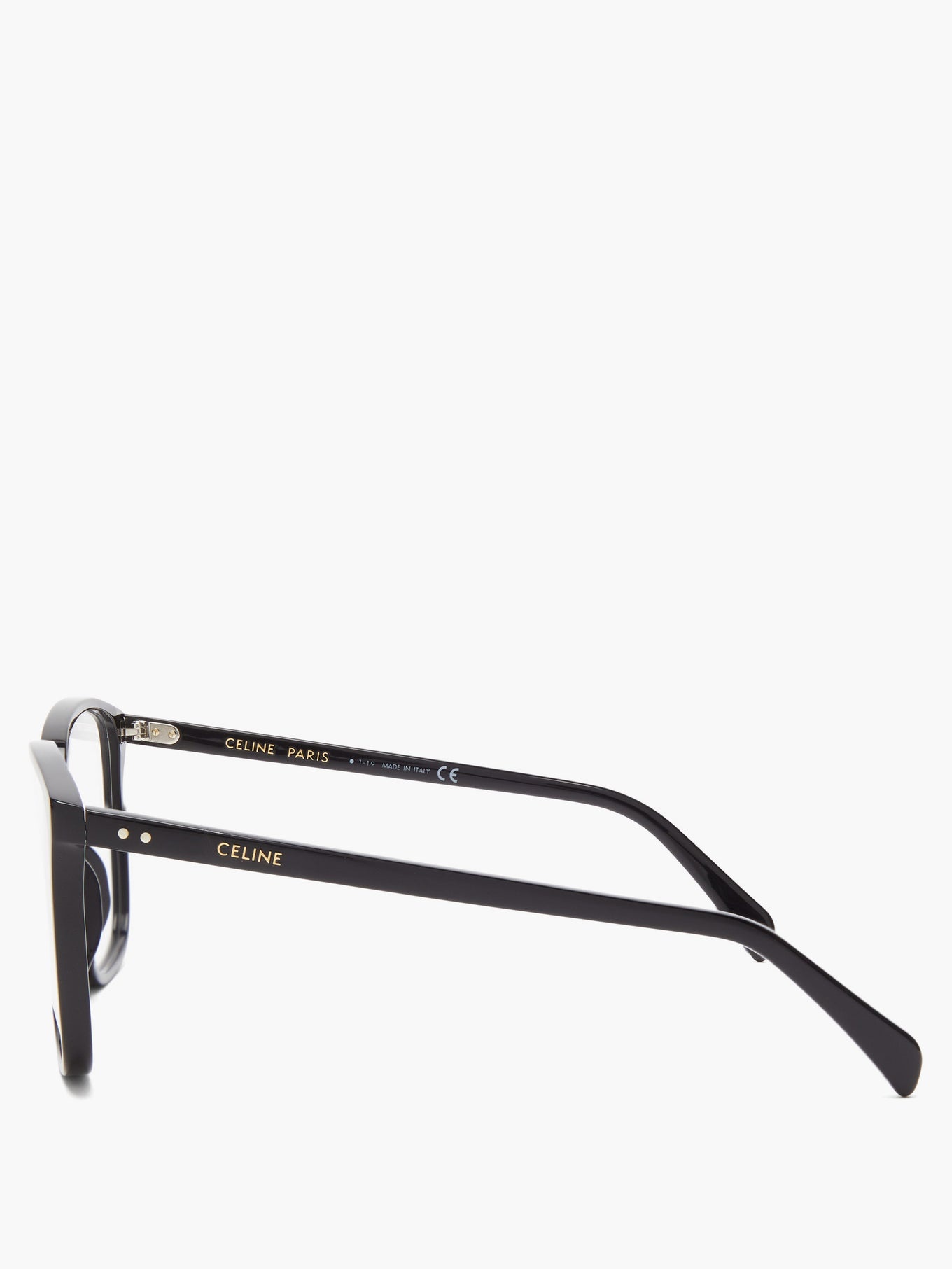 Oversized square acetate glasses - 4