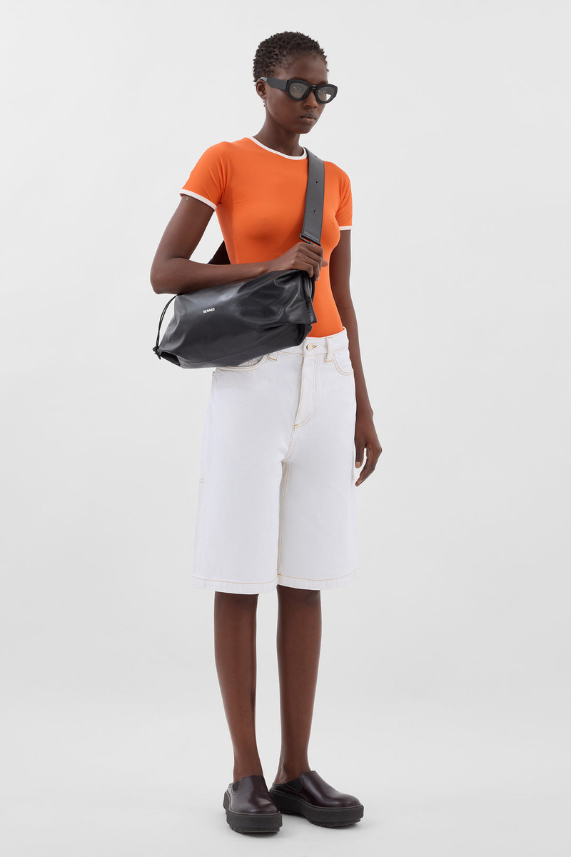 SUNNEI MULTITASKING TRACOLLA BAG / black outlook
