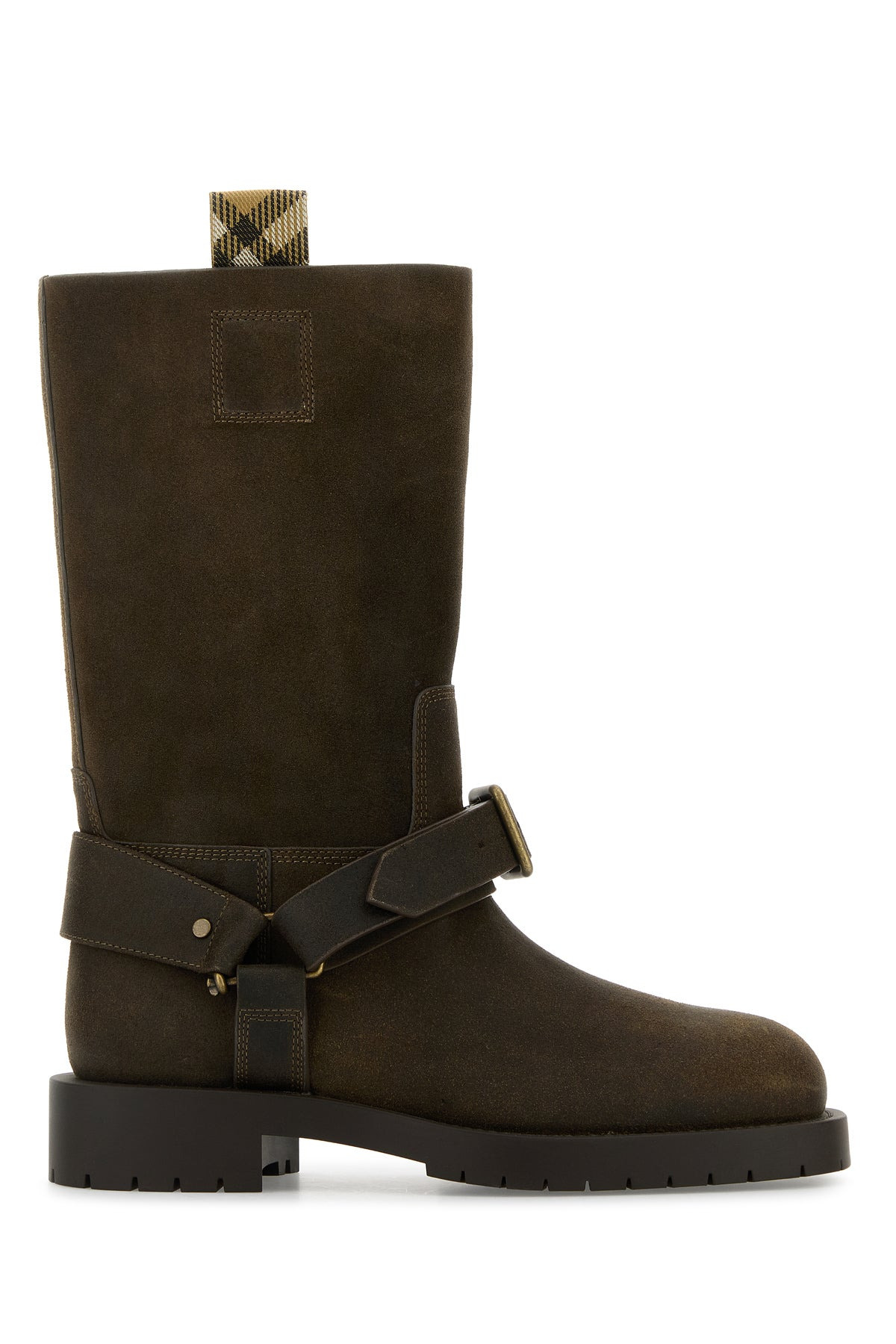 Brown suede Saddle boots - 1