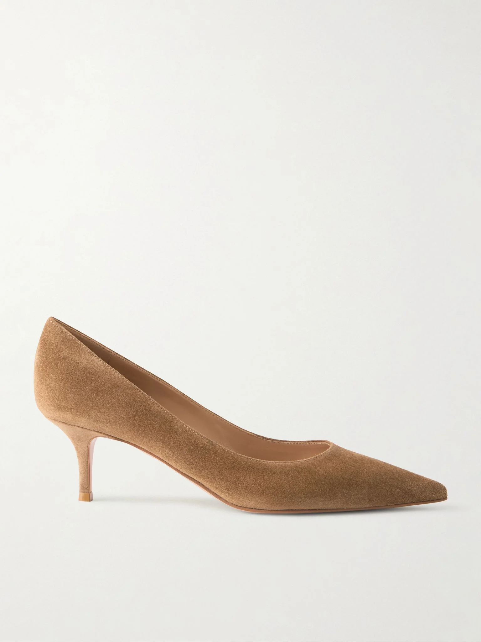 Gianvito 55 suede pumps Beige - 1