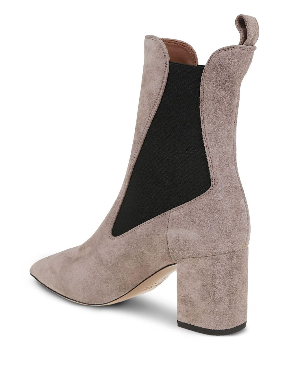 70mm pointed-toe block-heel chelsea boots - 3