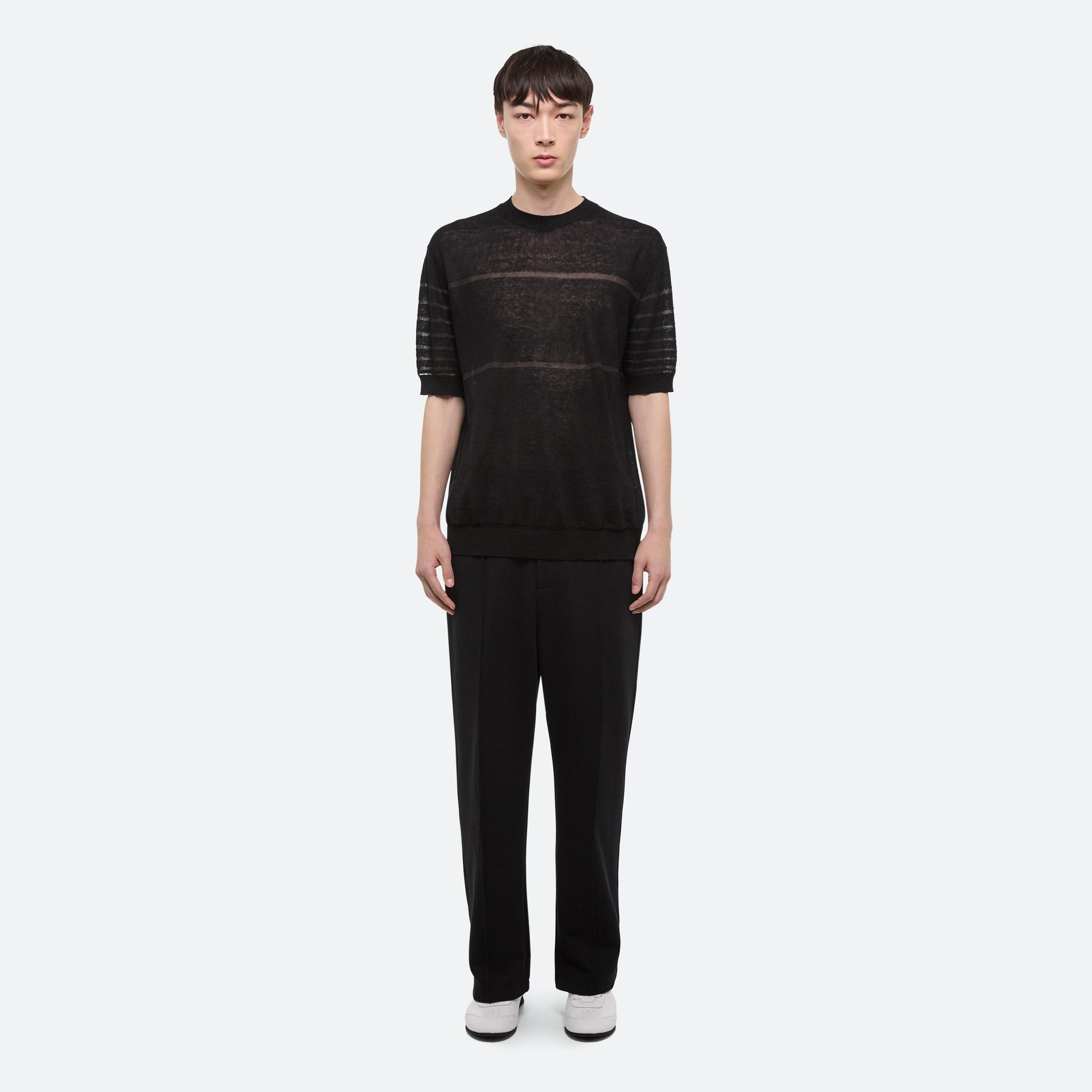 SHEER STRIPE TEE - 3