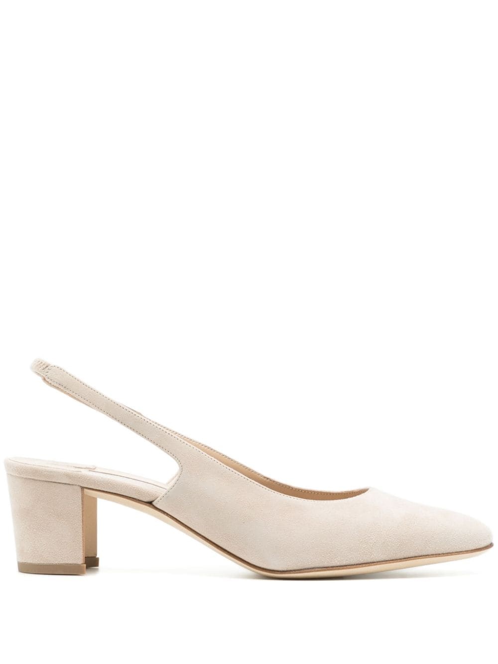 slingback 60mm suede pumps - 1