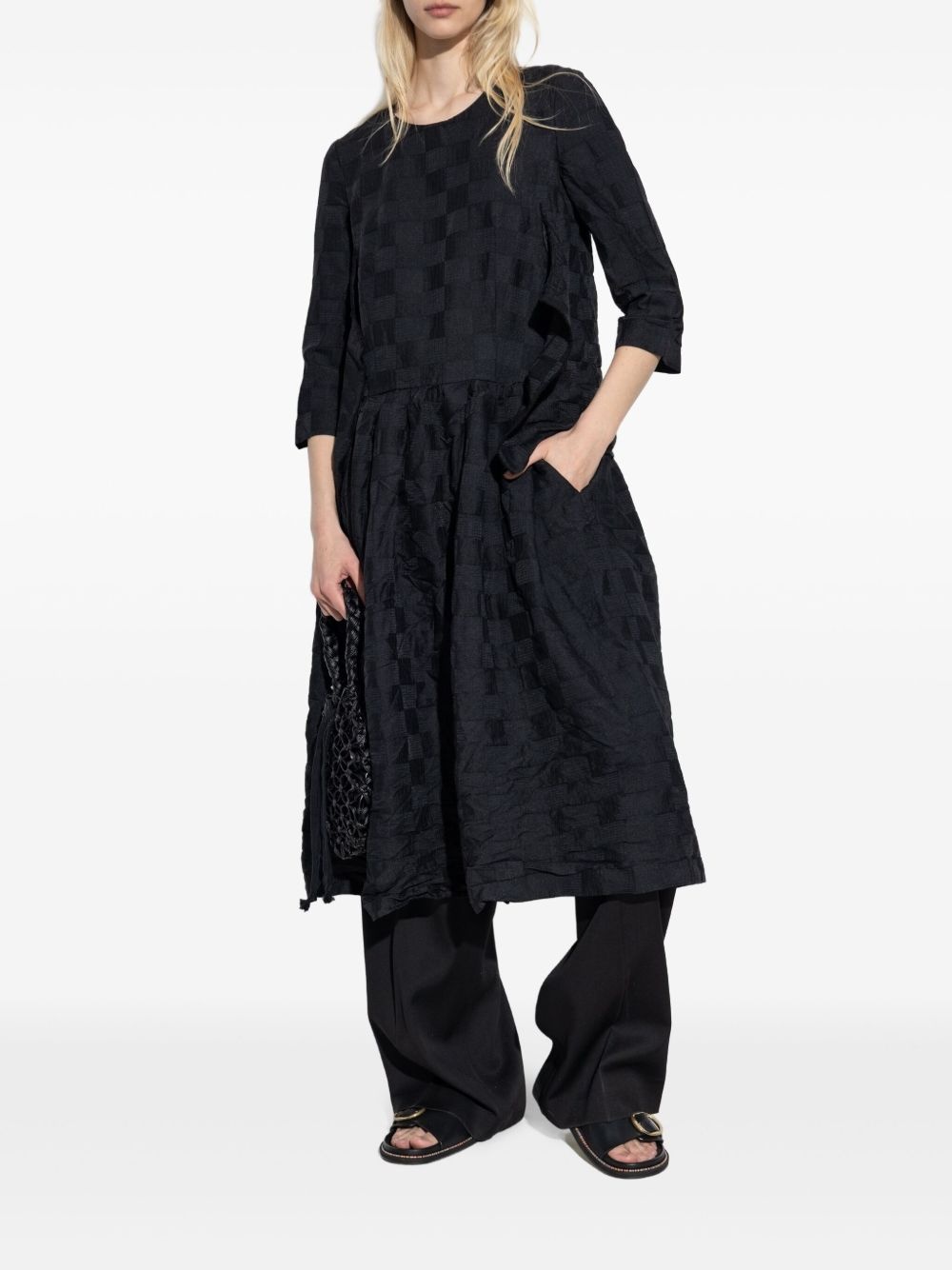 check pattern dress - 2