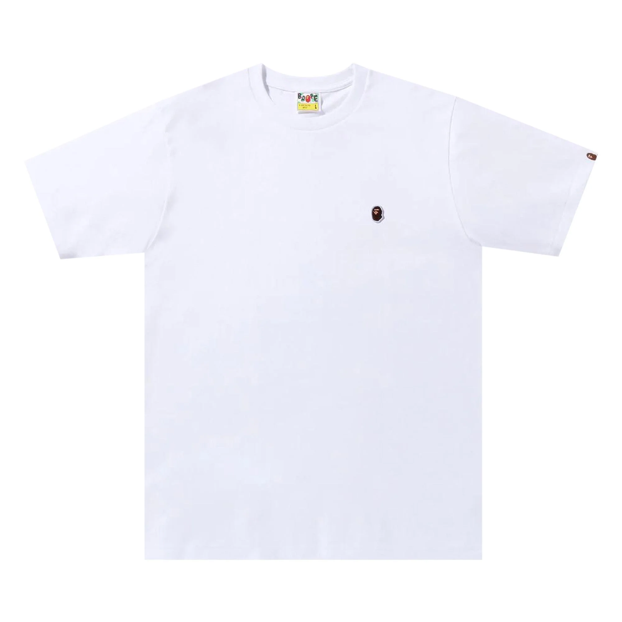 BAPE Ape Head One Point Tee 'White' - 1